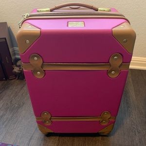 DVF rolling travel bag